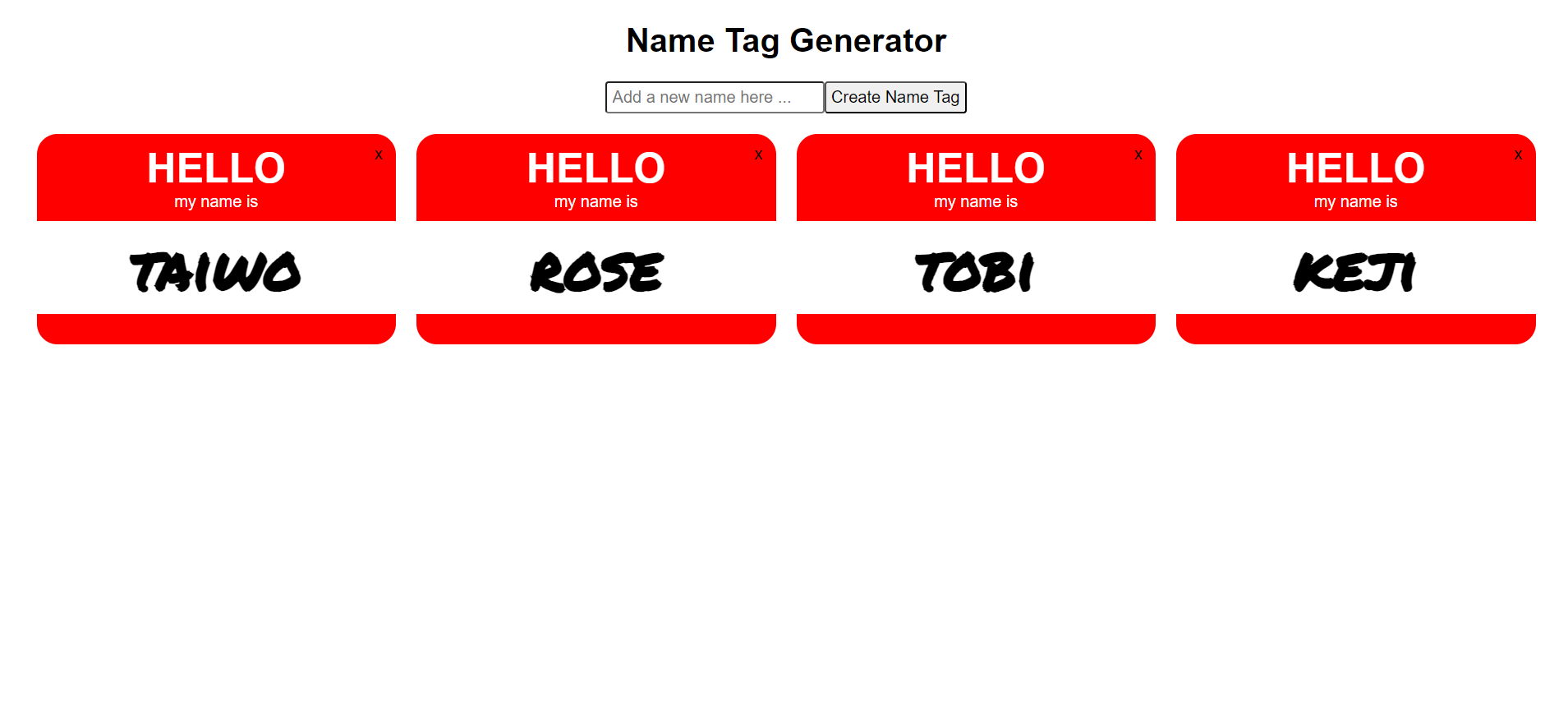 name-tag webpage picture